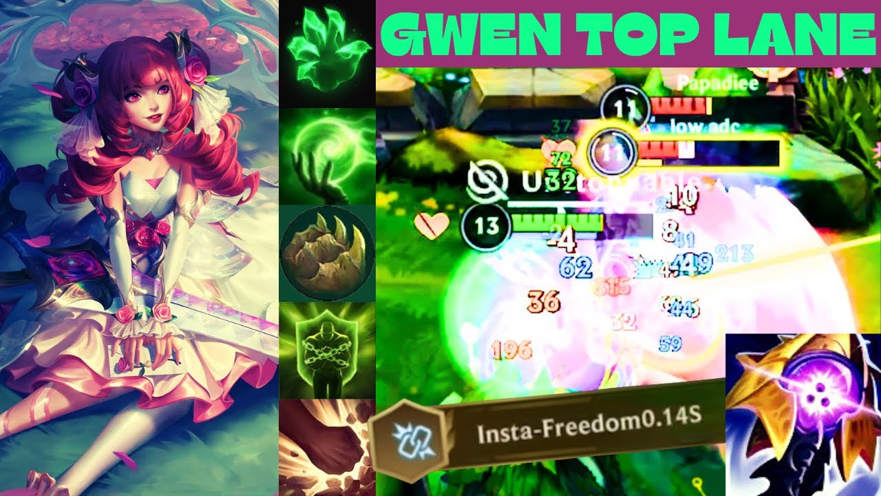 Wild Rift Gwen Baron Lane Is Broken | Gwen Vs Riven | Grandmaster Elo (SoloQ)