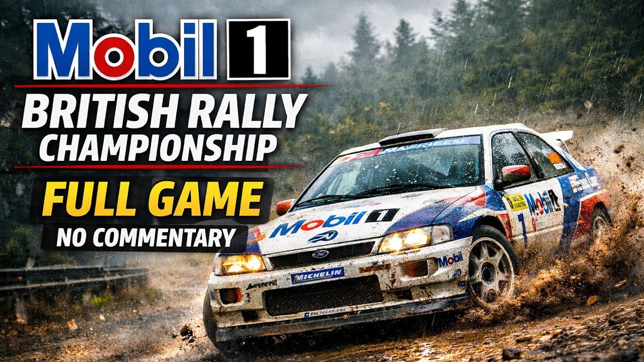 Mobil 1 British Rally Championship – Full Game (No Commentary, 4K)