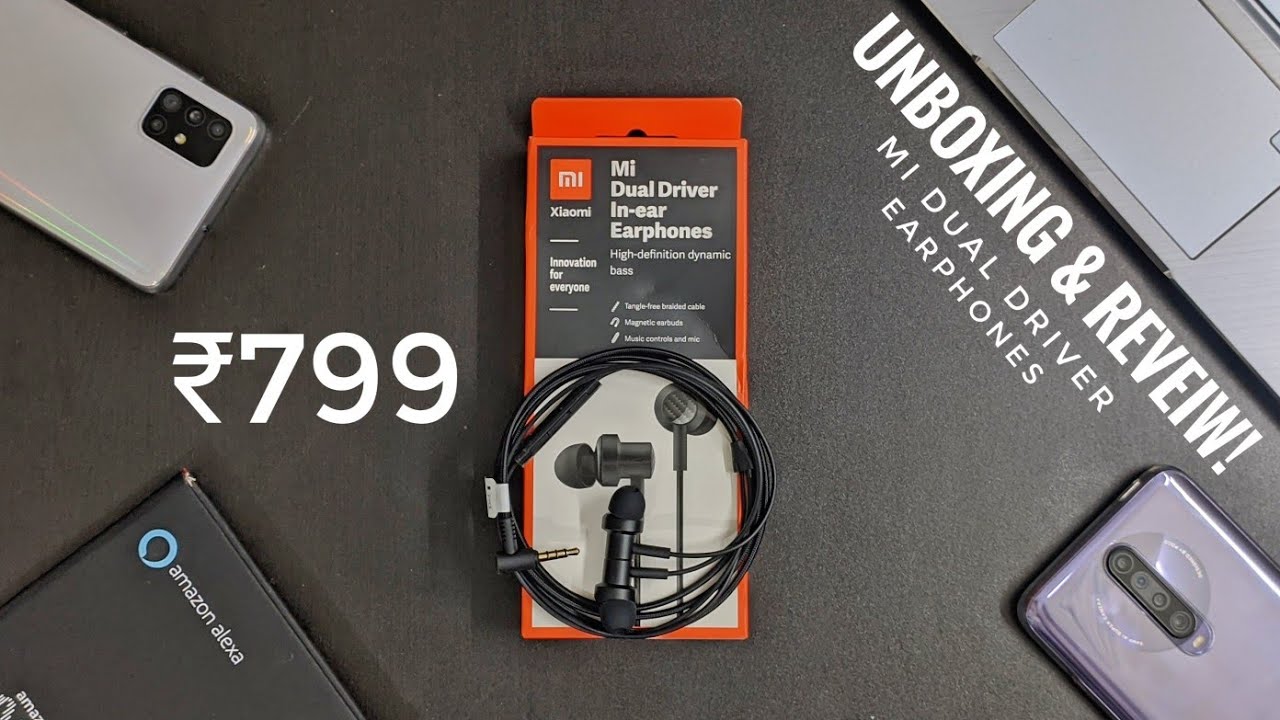 Mi Dual Driver In Ear Earphones Unboxing & Review!🔥