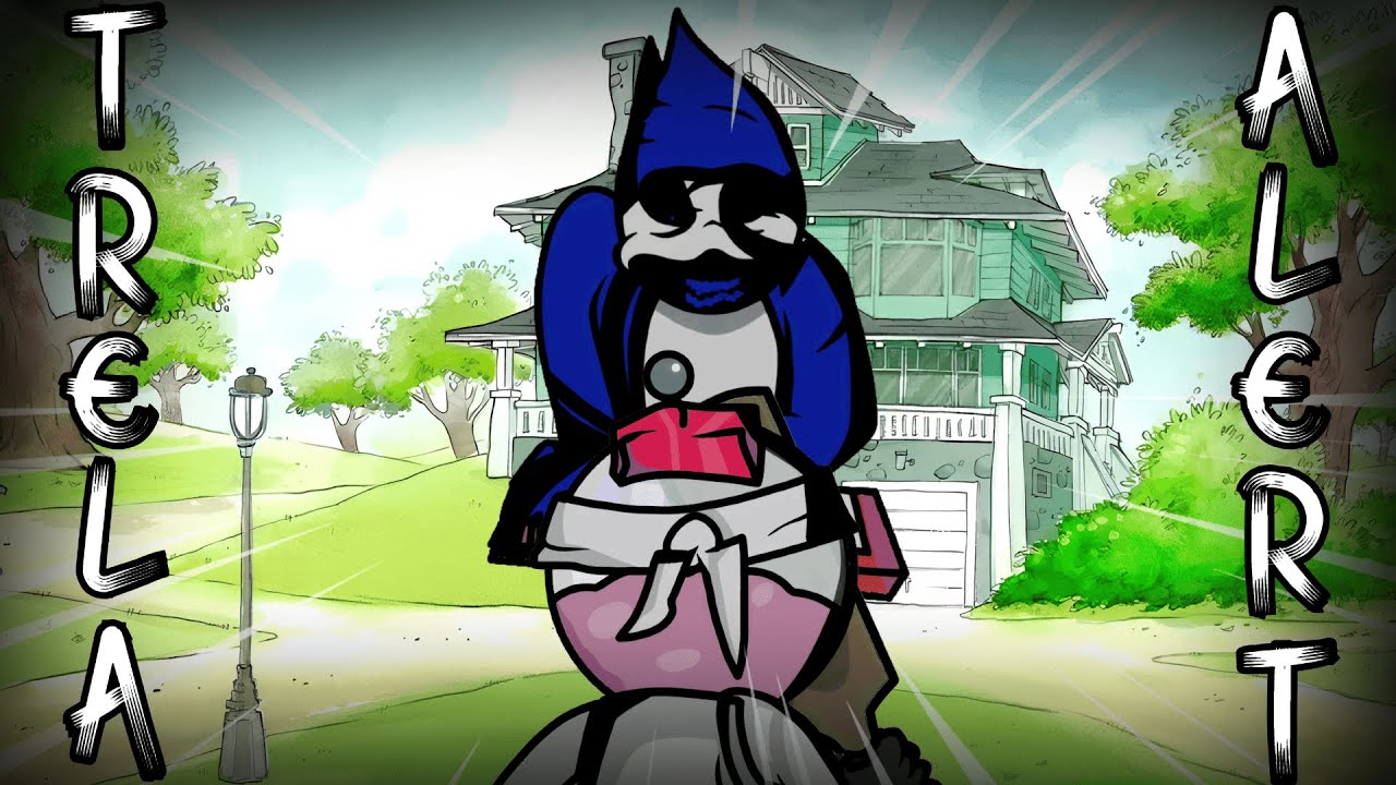Alert but Starved Mordecai, Gene and Benson sings it. (Alert Cover) - #fnf