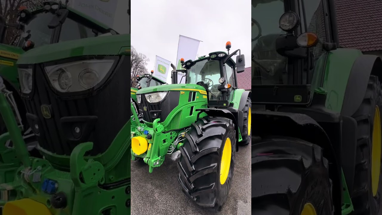 John Deere 6150M #johndeere #bobcatequipment #develon #farmer @Megatrade_Slovenija