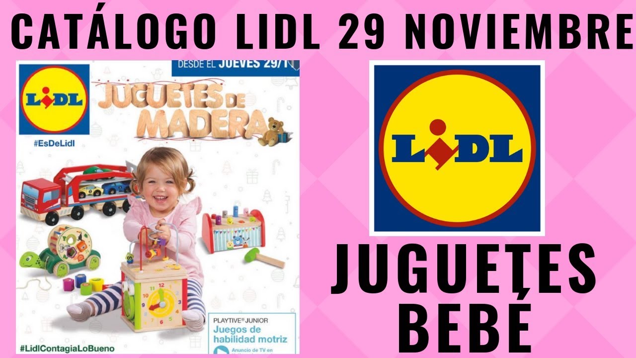 CATÁLOGO LIDL JUGUETES NIÑOS JUEVES 29 NOVIEMBRE