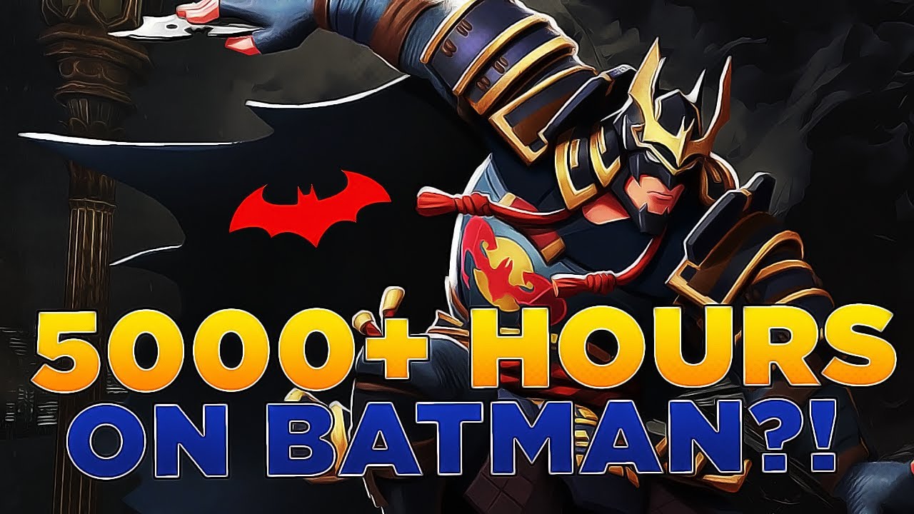 WHAT 5000 HOURS OF BATMAN LOOKS LIKE...