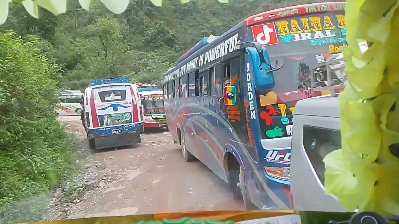 दाङ तुलसीपुर देखि सल्यान रुकुम जाजरकोट डोल्पा जाने बाटो 