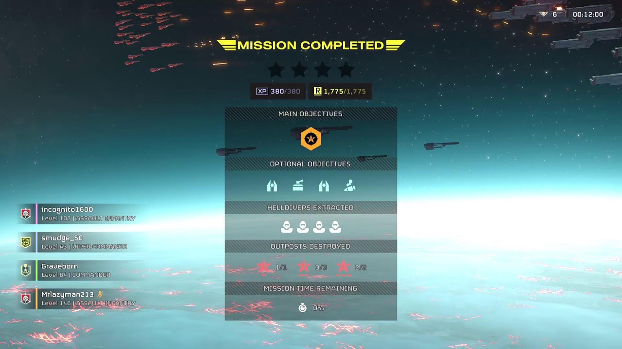 Helldivers 2 (650+hours)