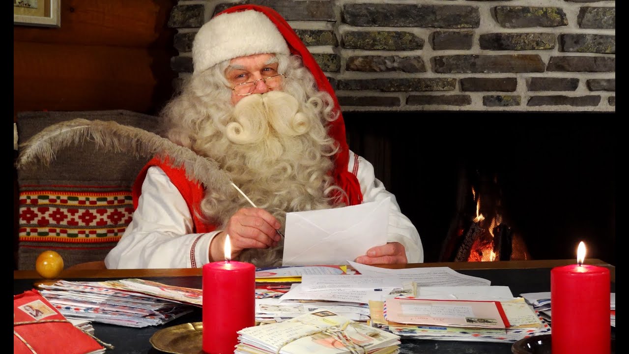 Interview mit dem Weihnachtsmann 🎅 Video Lappland Finnland Rovaniemi Nikolaus Santa Claus Polarkreis