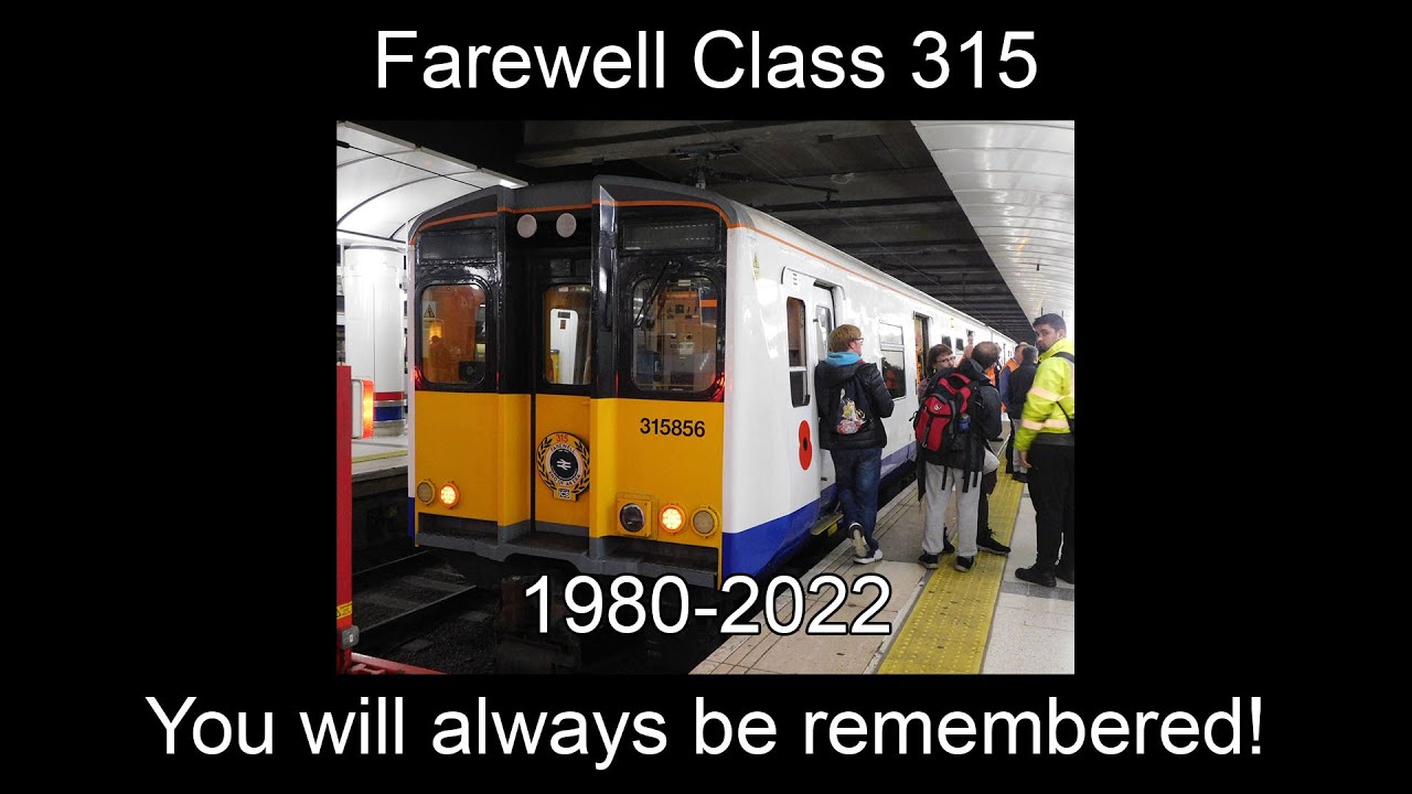 Three cheers for the class 315! Class 315 farewell event @Class_315