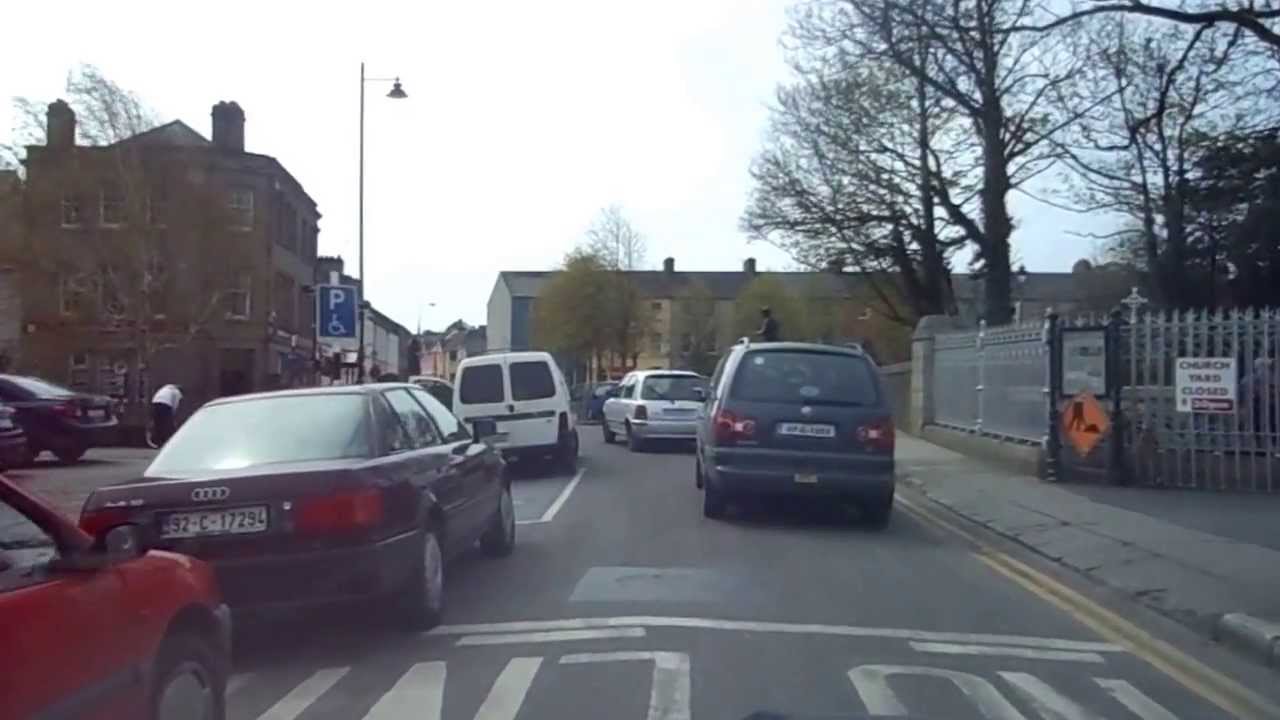 Driving in Clonakilty Town Centre