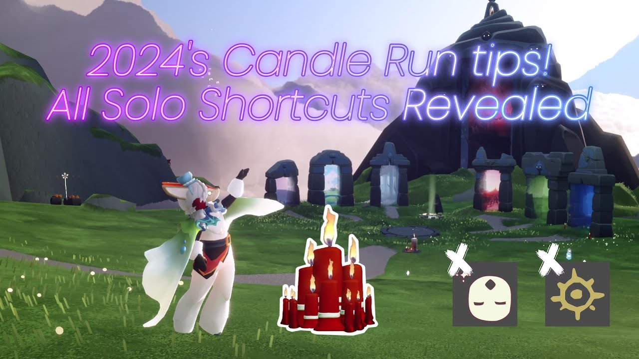 Solo Candle Run Shortcuts & Tricks 2024 - No Chibi, No Props, No Problem! | Sky: Cotl