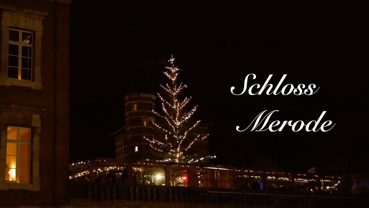 Weihnachtsmarkt Schloss Merode 2019 | Weihnachtsmarkt Langerwehe | 4K