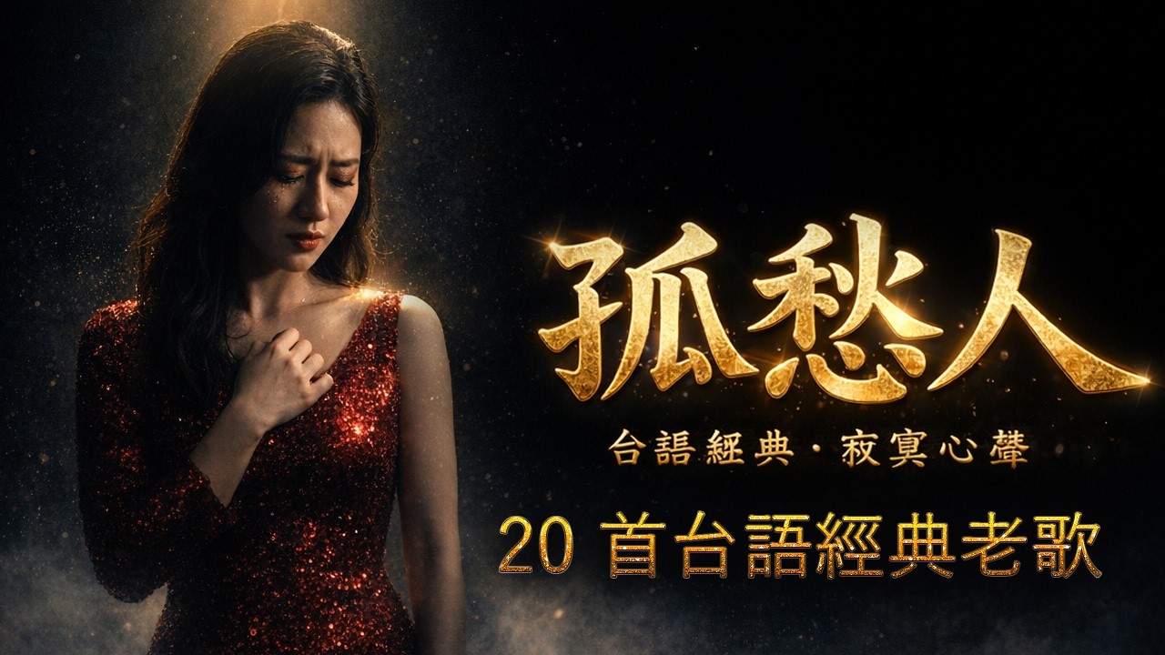 【獻給藏著故事的你】 適合雨夜獨自聆聽的完美歌單 【孤愁人, 空笑夢, 斷腸詩 #惜別的海岸】與江蕙等實力歌手齊名的 20 首台語經典金曲 Classic Hokkien songs