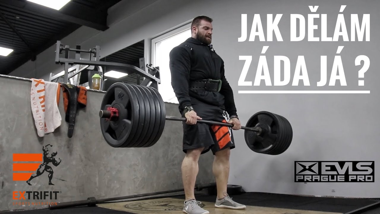 JAN TUREK IFBB PRO - JAK DĚLÁM ZÁDA JÁ ?