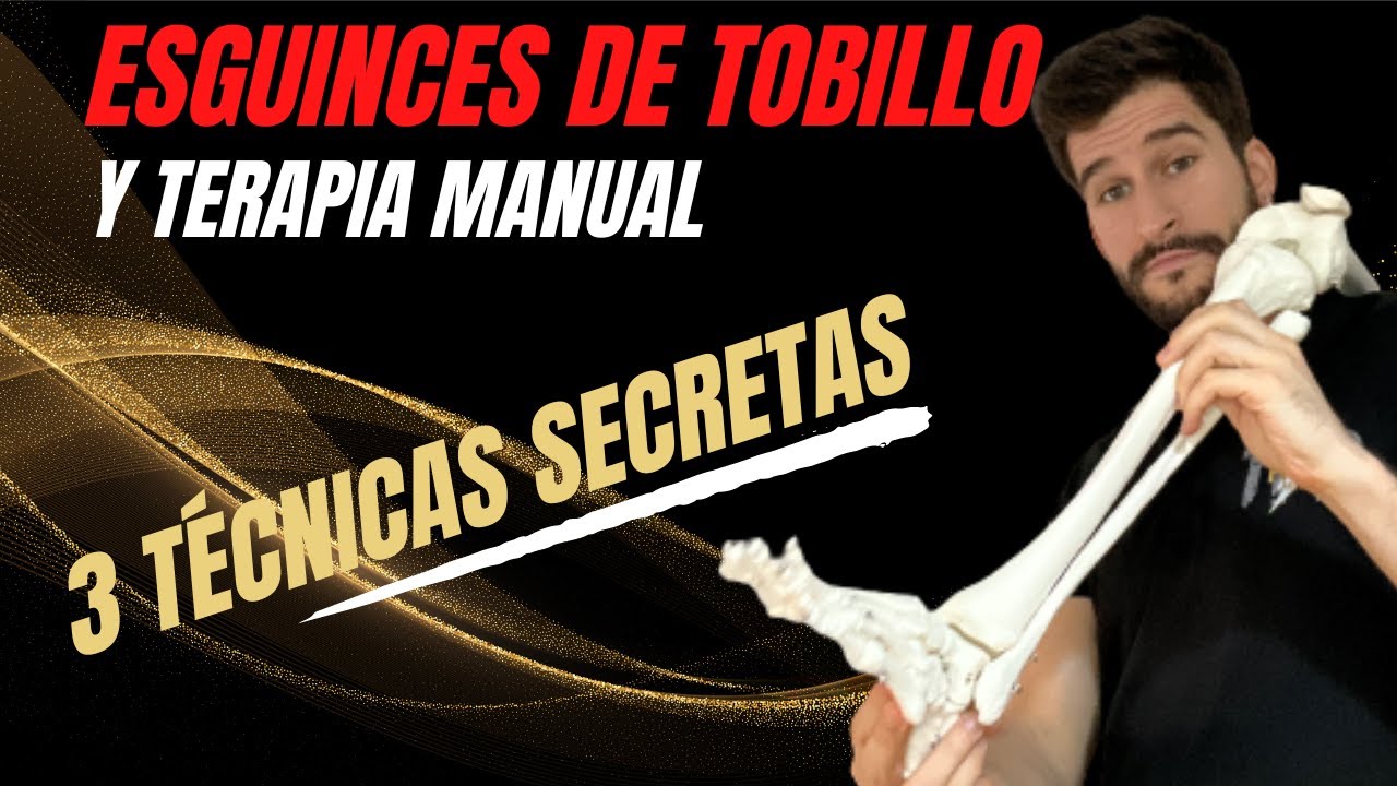 3 TECNICAS SECRETAS PARA ESGUINCES DE TOBILLO 🦶🏽💥 Terapia manual e inestabilidad crónica de tobillo