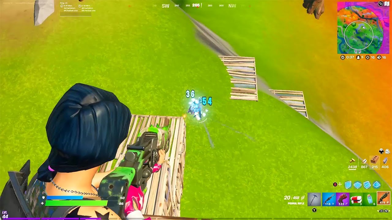 High Kill Fortnite Solo Squads Gameplay Full Game Season 6! (Controller Fortnite PS4/PS5 + Xbox)