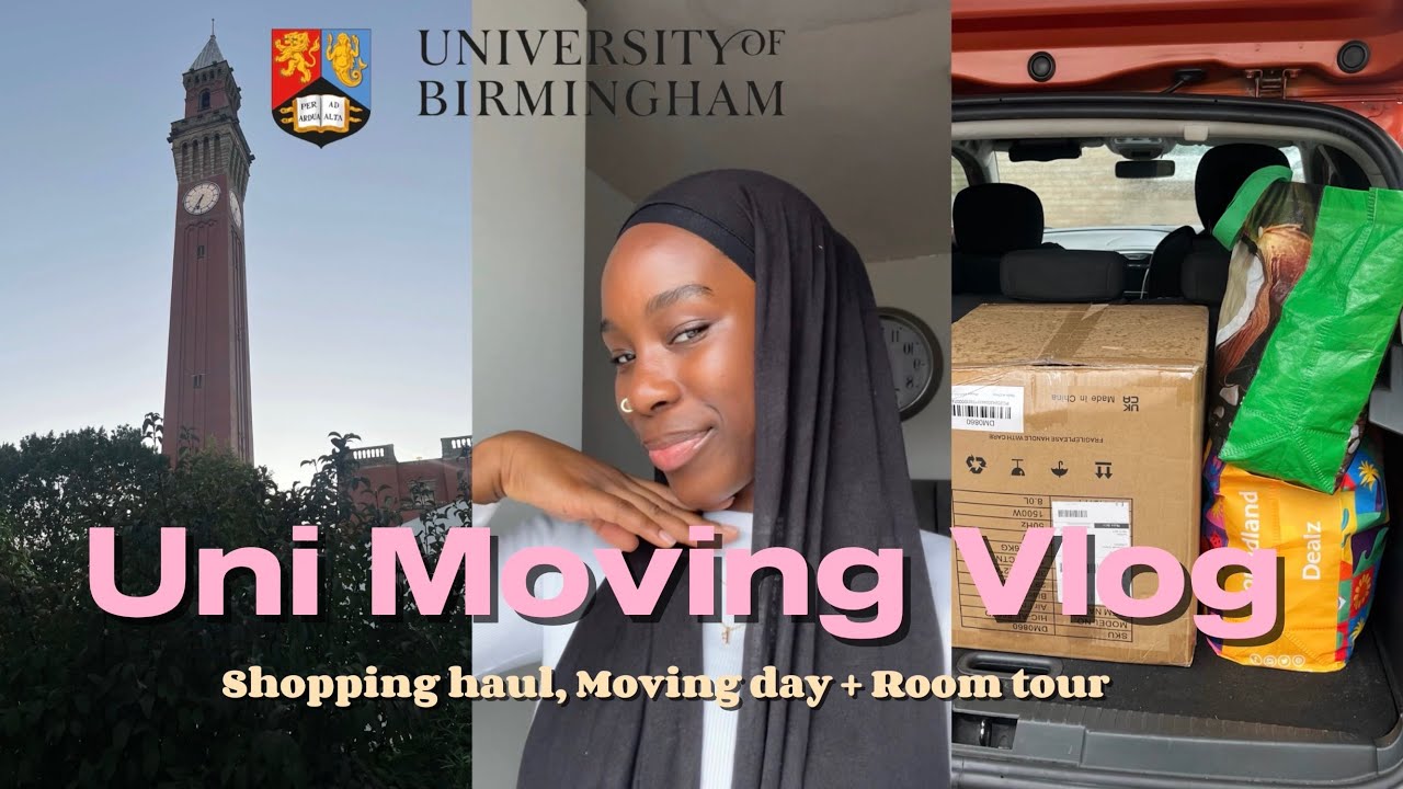 I FINALLY moved to Uni | 🎒📦 New Chapter Begins! | Room Tour & Shopping Haul 🛍️🛒