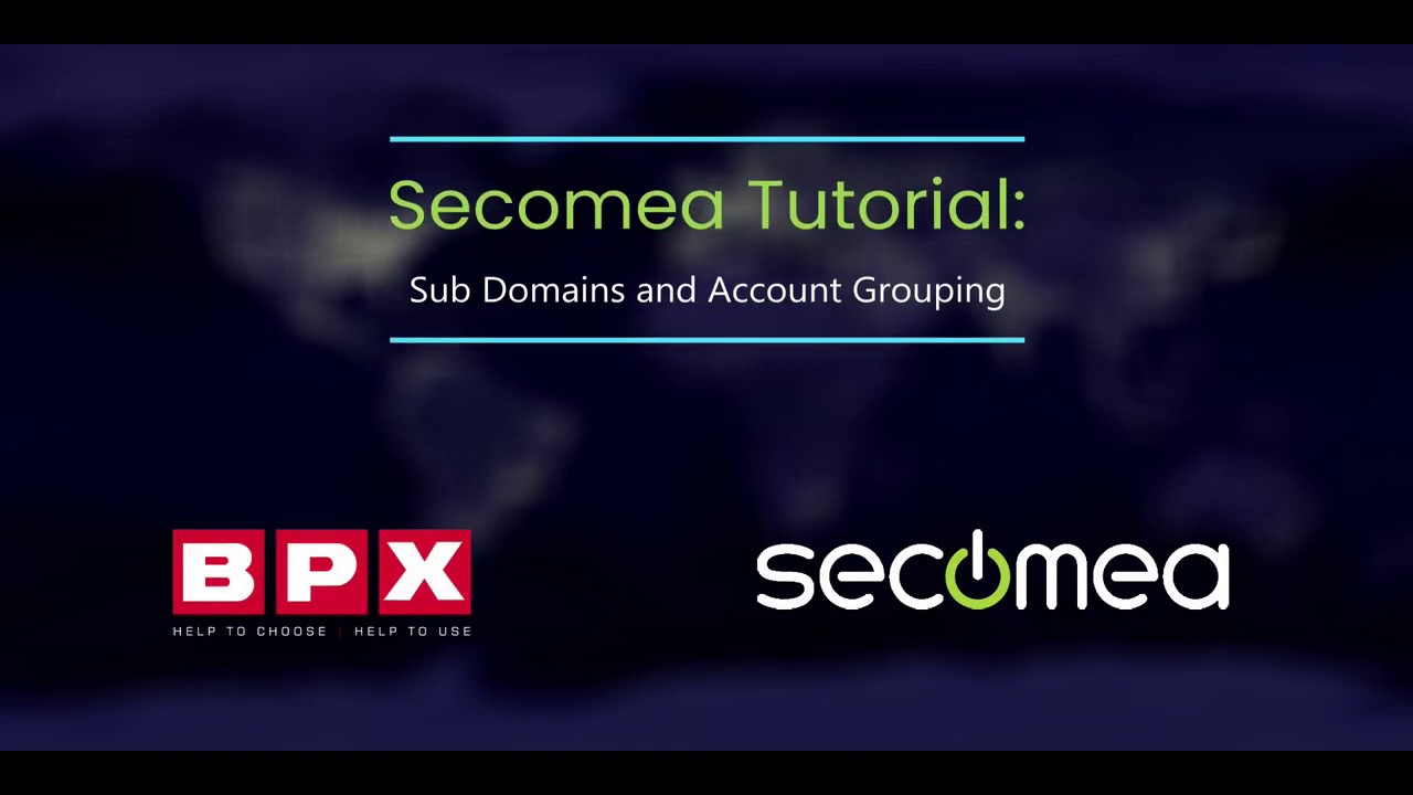 How to Create Subdomains and Accounts Groups Using Secomea's GateManager Remote Access Solution?