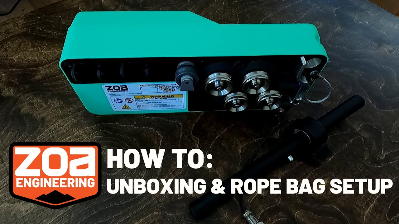 How To: Unboxing and Rope Bag Setup