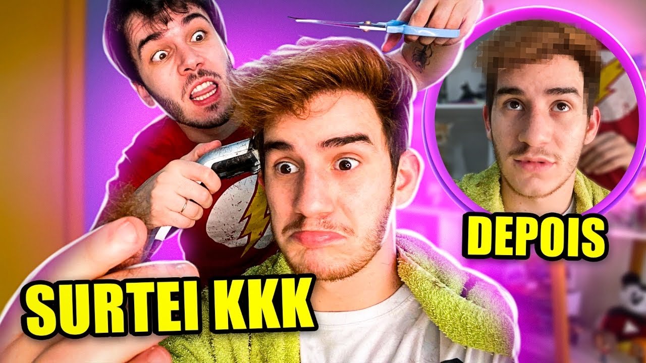 CORTANDO O CABELO SOZINHO PELA PRIMEIRA VEZ!! 😳😥 Klébio Damas