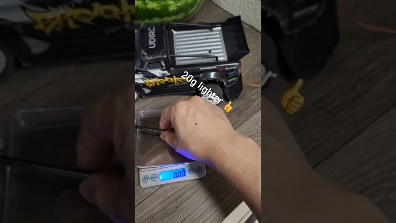 Udi RC SG1603 UD1601 1/16 Feather weight drive shaft + 2845 Brushless Motor.  Insane Power Upgrade!