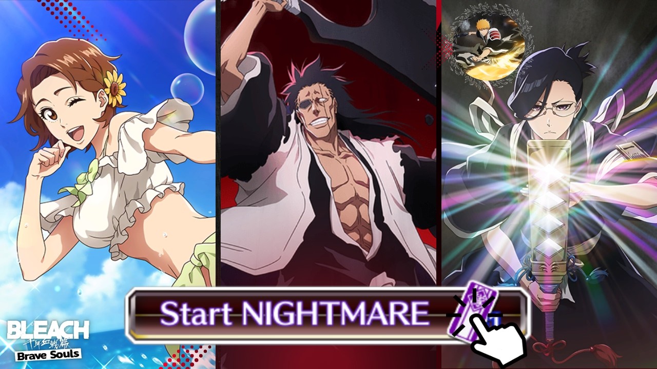 56s - 5/5 KENPACHI - NIGHTMARE MELEE ESPADA GUILD QUEST | #Bleach #BleachBraveSouls #BBS