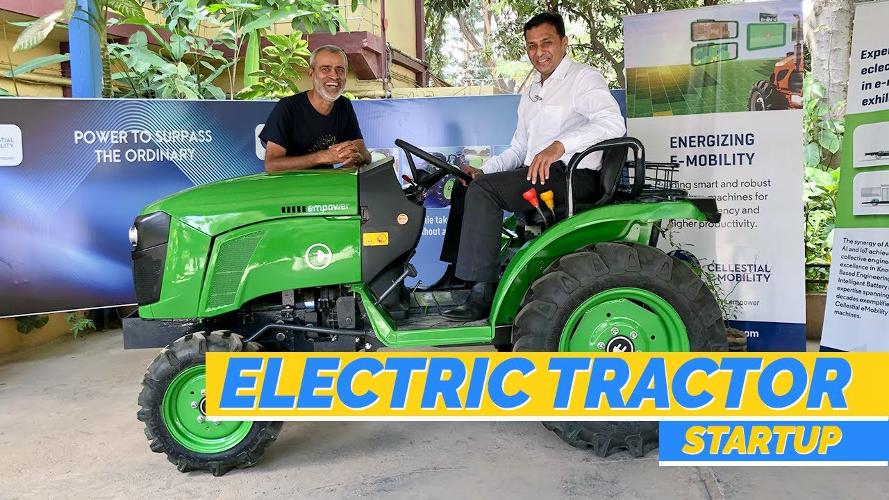 Visit to Cellestial E-Mobility : Electric Tractor startup | Startup Showcase
