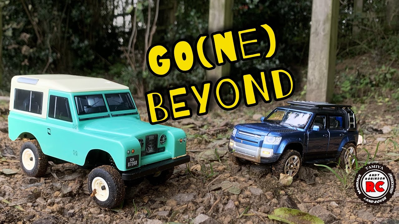 E324: Let’s Trail It! Carisma V2 Land Rover Series IIA vs SG Pinecone LR Defender, A Quick Try Out