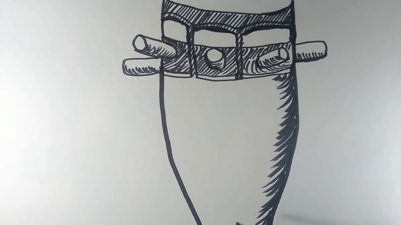 How to draw a drum on the Kane's Art Show  Sabar Drum tam tam African Art Art Africain Arte Africano