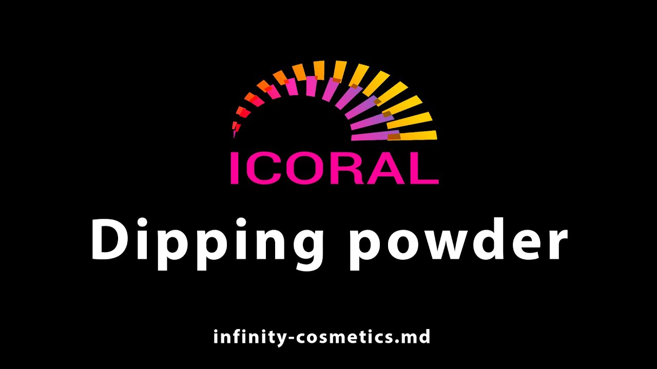 Sistema Dipping Powder ICORAL de la Infinity Cosmetics