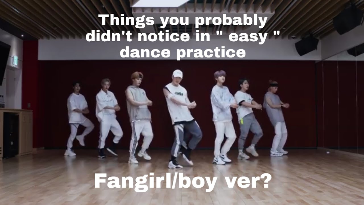 Things you probably didn't notice in Stray Kids Easy dance practice