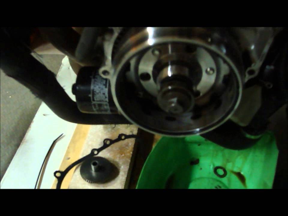 2005 ZX-6R starter/starter clutch swap