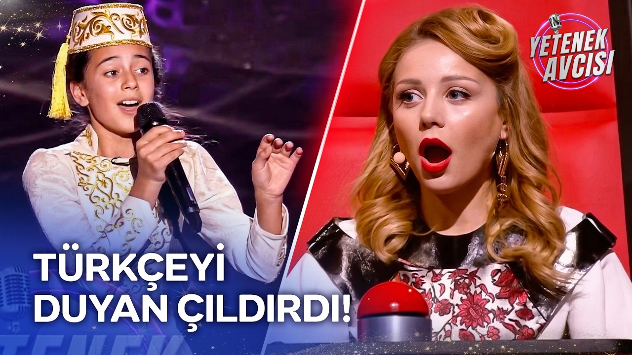 Aliye Bekirova T&uuml;rk&ccedil;e S&ouml;yledi... Ko&ccedil;lar Ne Yapacağını Şaşırdı | Yetenek Avcısı