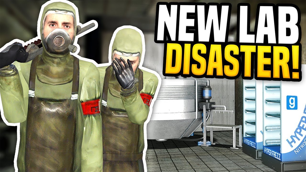 BUILDING A NEW LAB BUT IT'S A DISASTER - Gmod DarkRP | Underground Lab!