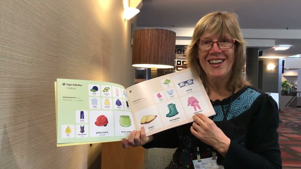 Te Reo Māori Picture Dictionary - introduced by author Sharon Holt