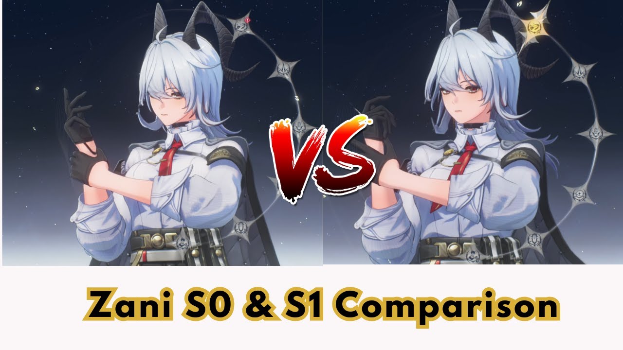 Сравнение WuWa Zani S0 и S1 | Стоит ли брать?