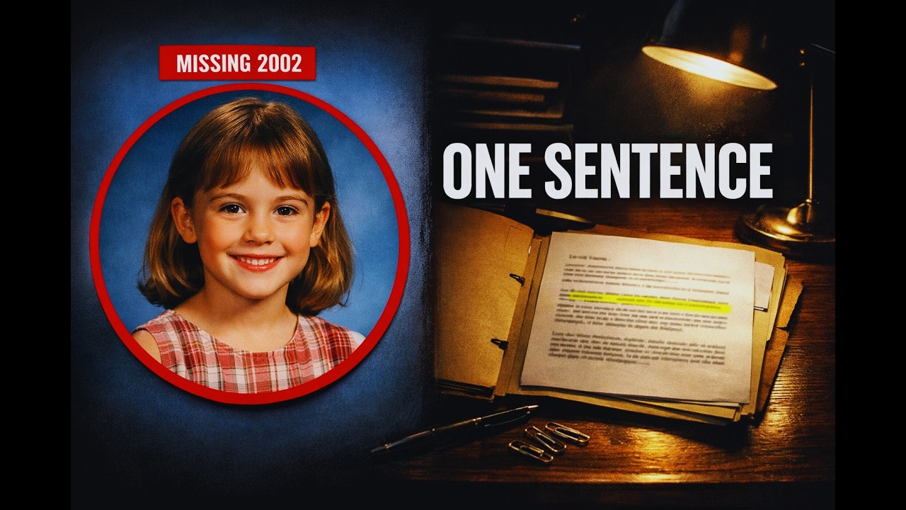 Little Girl Vanished in 2002 – 22 Years Later, One Forgotten Sentence Brought Her Home VIDEO