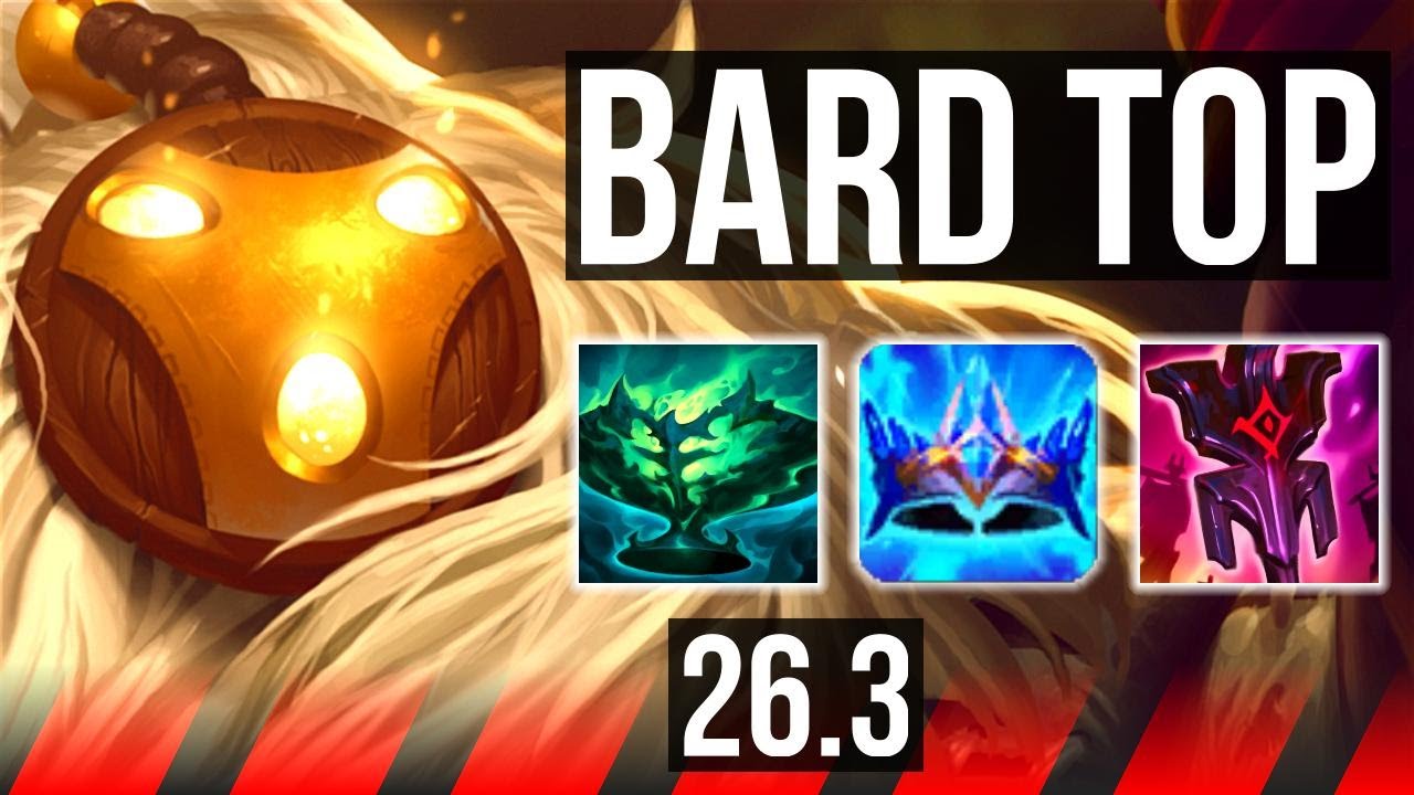 BARD vs K'SANTE (TOP) | Summon Aery | EUW Grandmaster | 26.3