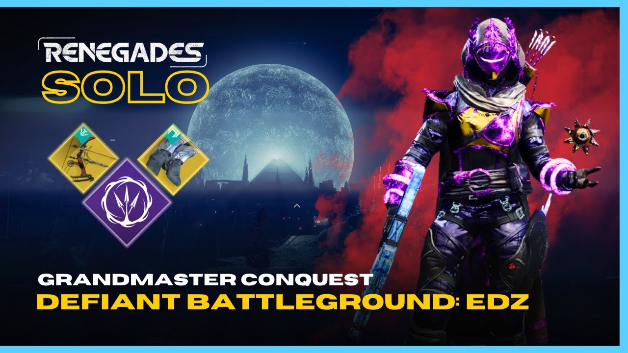 Orpheus Rig Archer Void Hunter - Solo Flawless GM Conquest 
