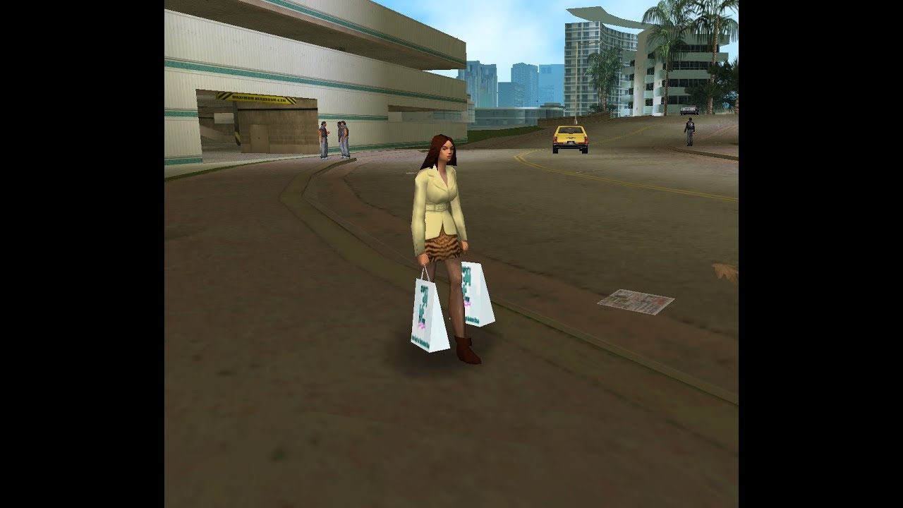 GTA VC Ped Quotes - Young Shopper Lady