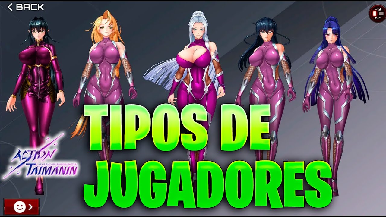 TIPOS DE JUGADORES EN ACTION TAIMANIN