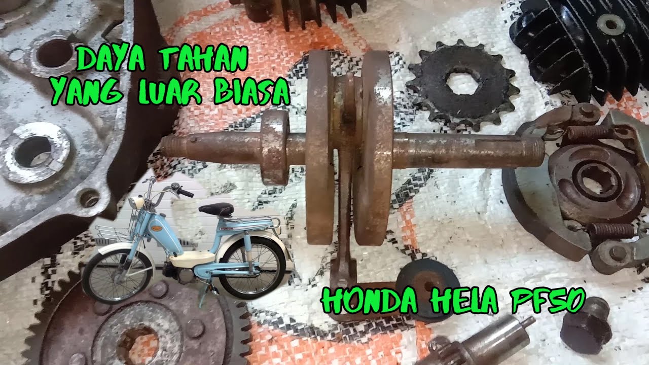 Honda Hela PF50 |  MESIN Hela