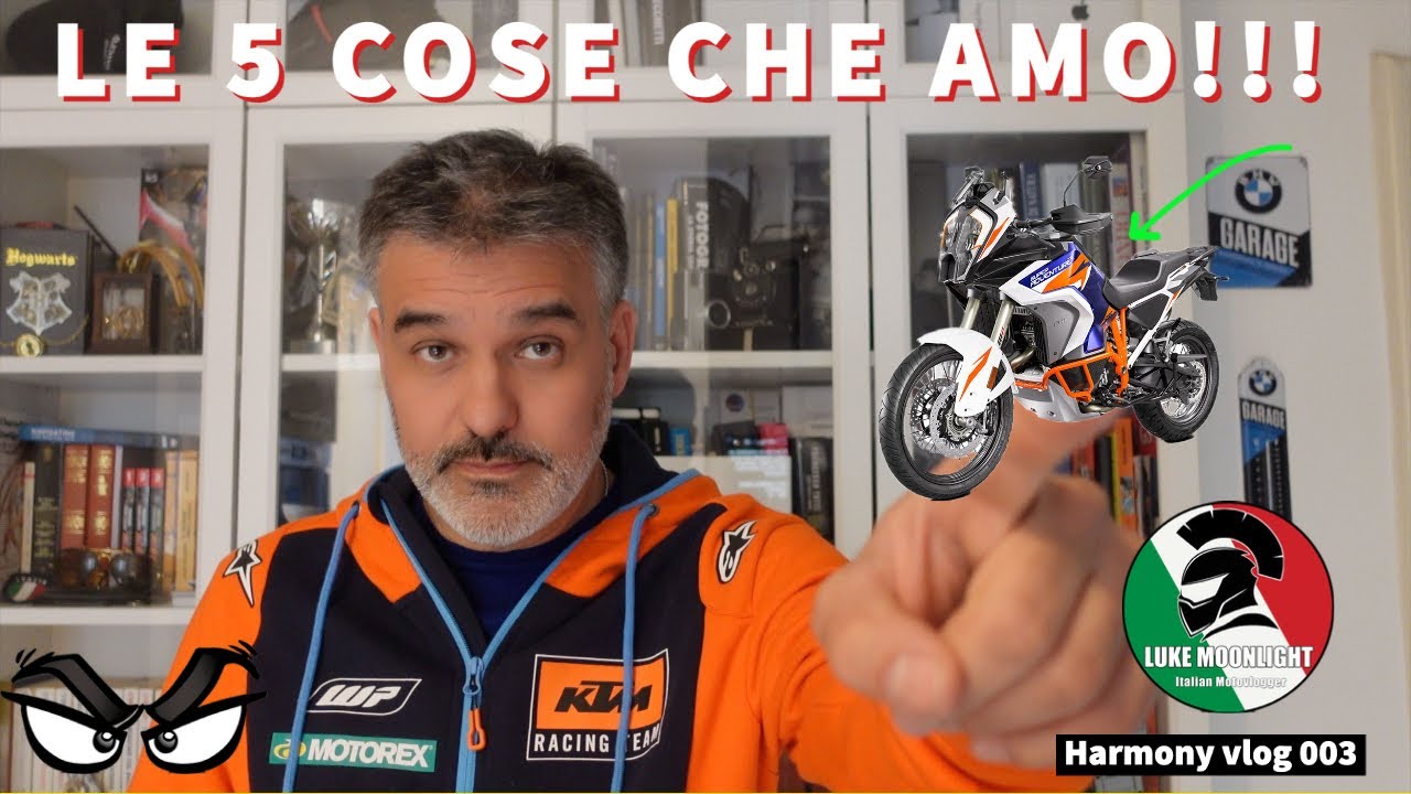 5 cose che AMO del KTM 1290 SUPER ADVENTURE R 2022 - Harmony vlog 003 #amore #ktm #superadventure