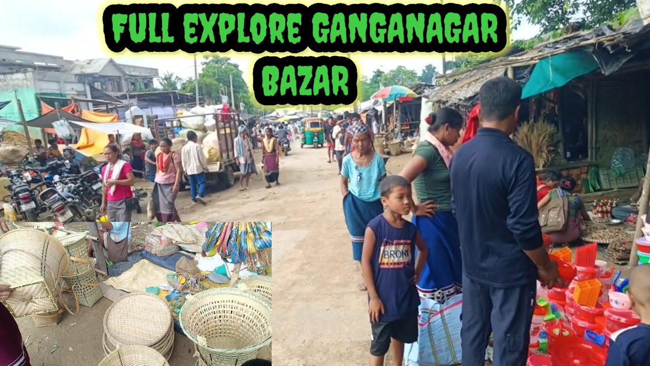 GANGANAGAR ,BAZAR, Full explore video# Full explore Bazar#KR BRU Entertainment,Vlog full video#