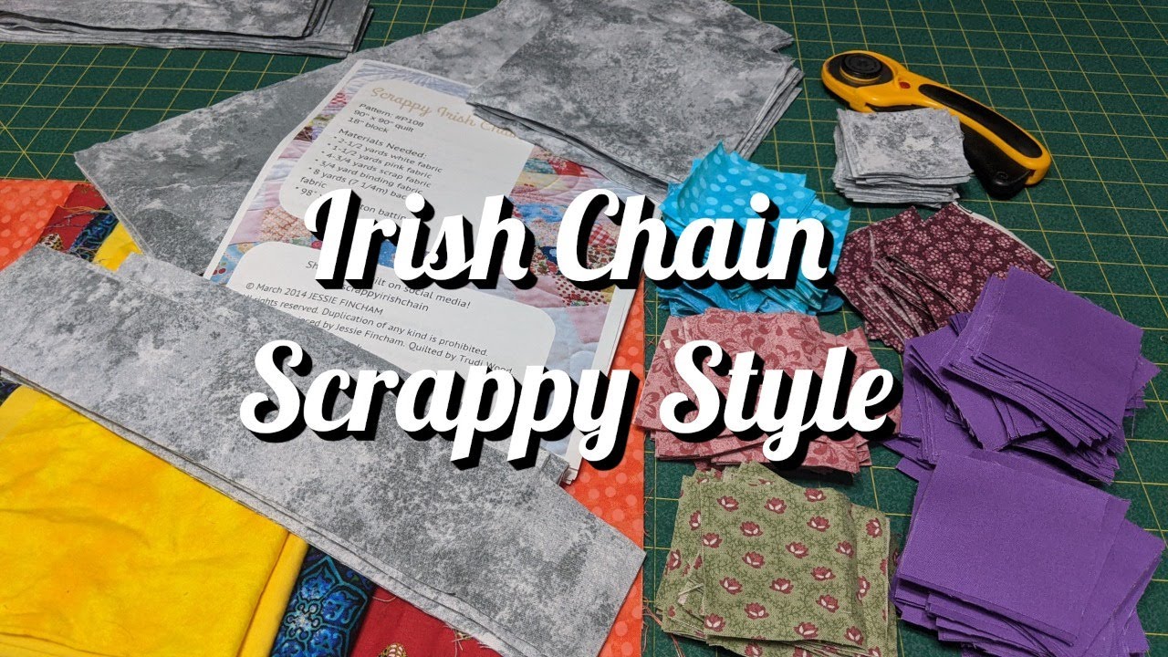 Irish Chain Scrappy Style Part 4 - Live Stream #scrappyirishchain