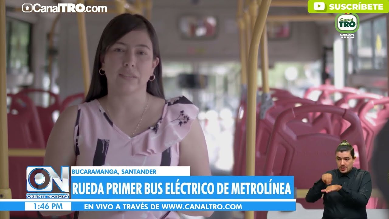 Bucaramanga ya cuenta con bus eléctrico para el servicio de transporte público a la ciudadanía