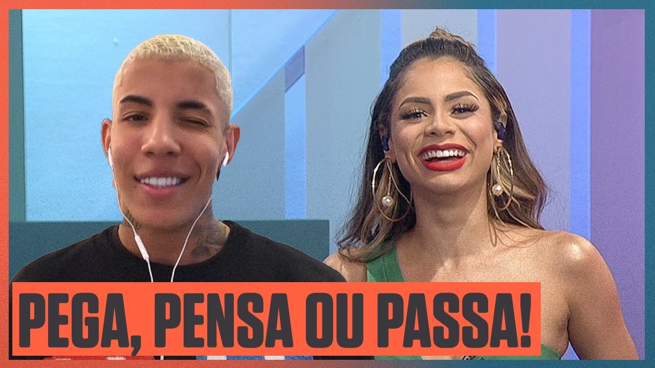 Mc Don Juan encara o PEGA, PENSA OU PASSA com Anitta e Ludmilla e Babu manda um salve! 🔥 | TVZ