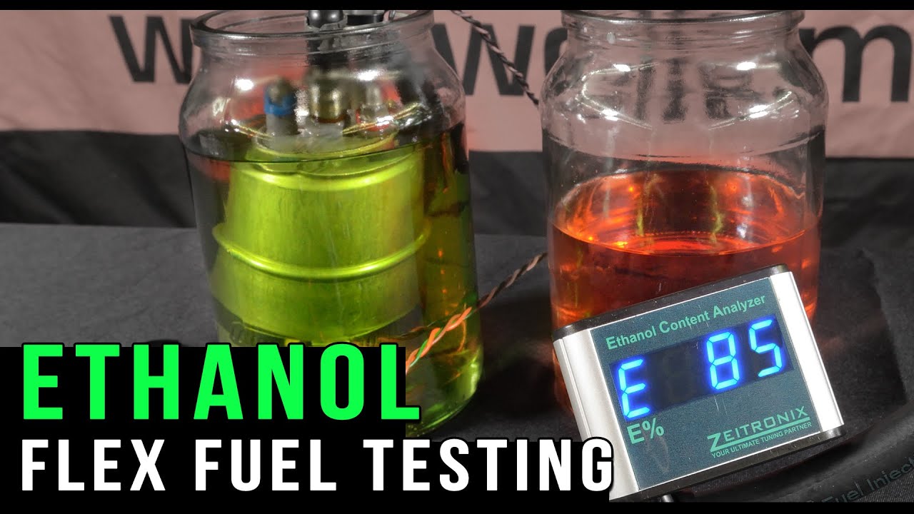 E85 flex fuel sensor testing