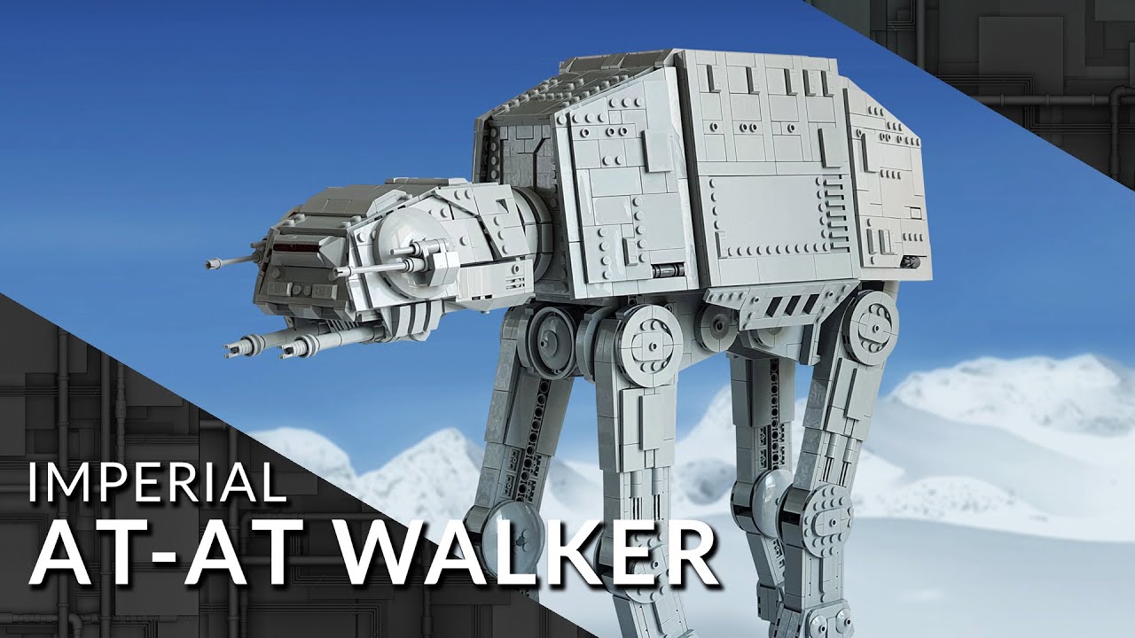 Шагоход AT-AT | Lego Star Wars MOC