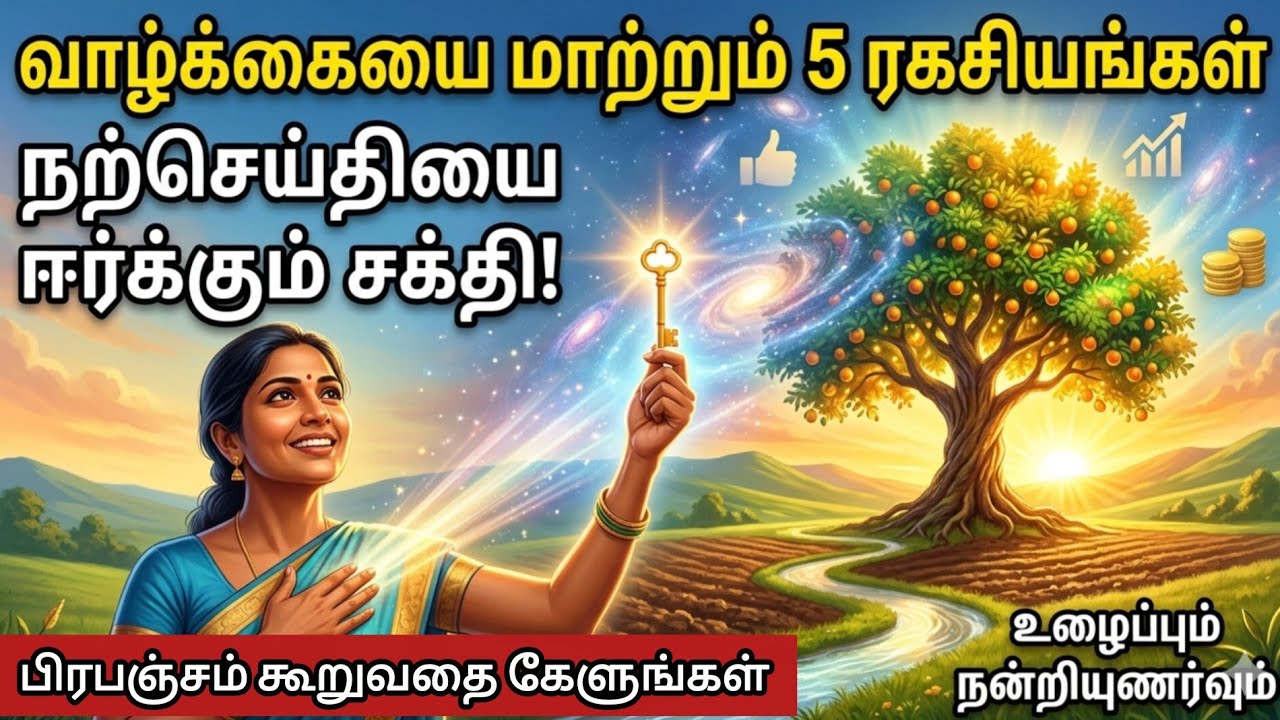 நீங்கள் எதிர்பார்க்கும் அந்த நல்ல செய்தி உங்களைத் தேடி வர... #பிரபஞ்சம் #sivan #tamilmotivation 