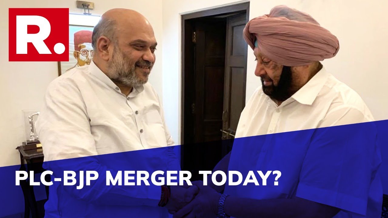 Captain Amarinder Singh to Meet Amit Shah in Delhi Today, Likely to Merge PLC With BJP