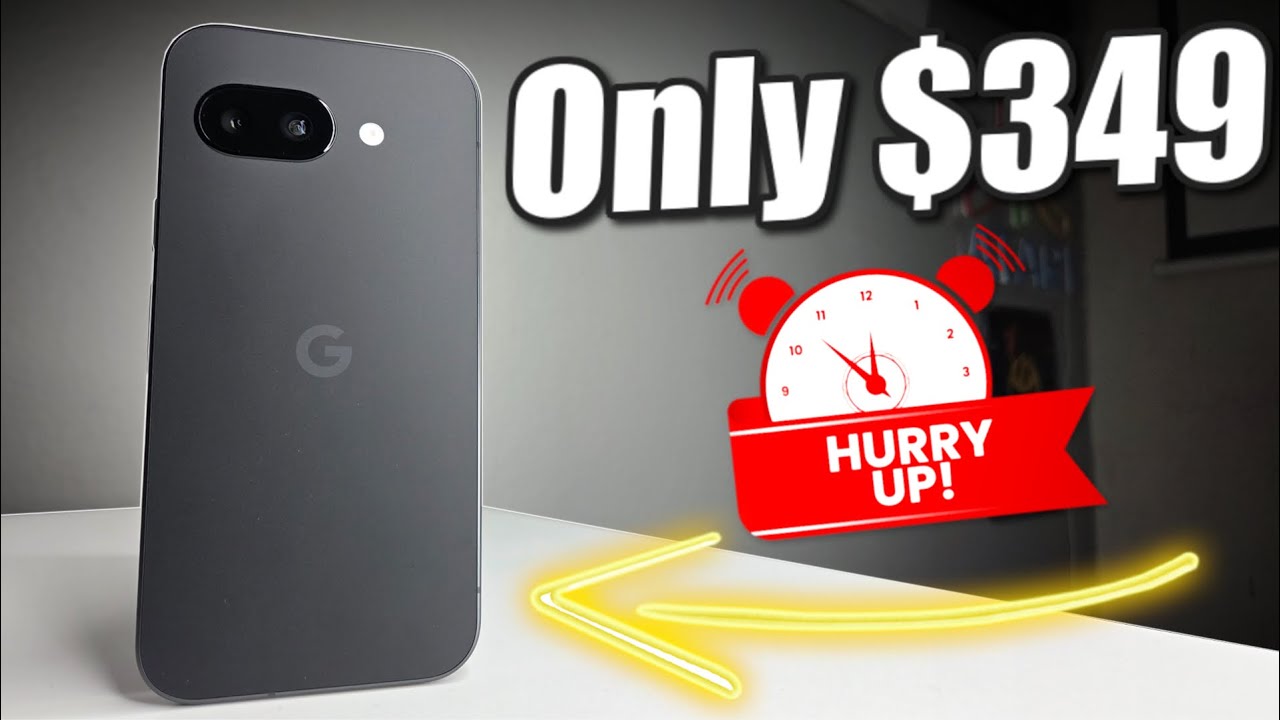 Google Pixel 9a всего за 349 долларов!!!